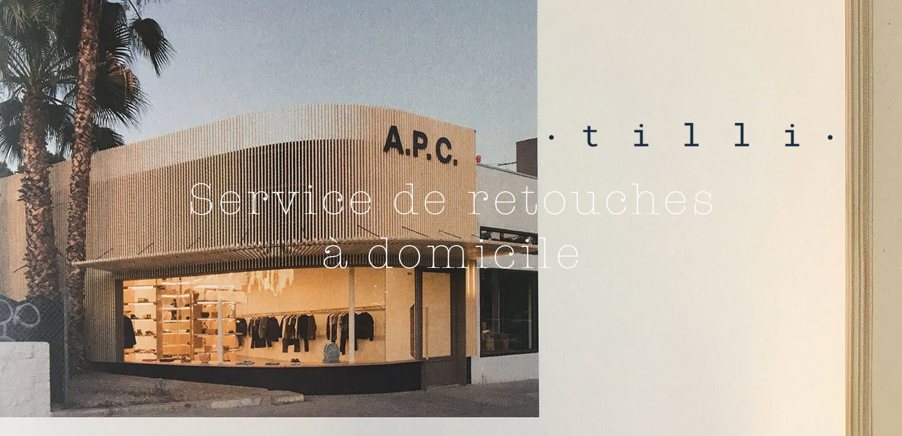 Cliente portant une jupe retouchée